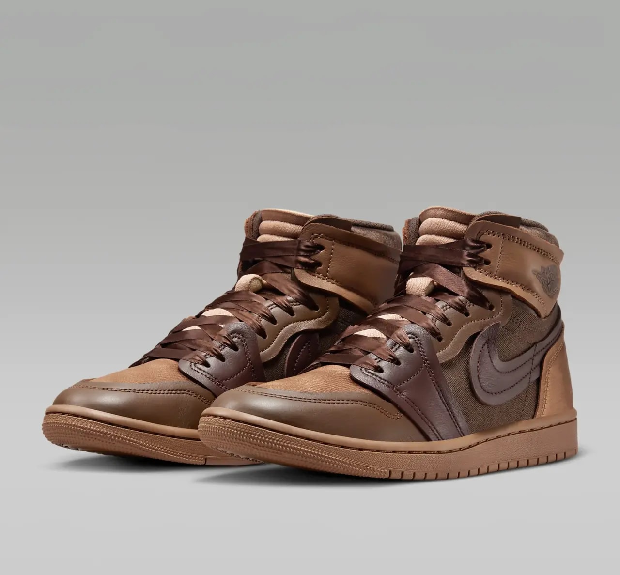 Giày Nike Air Jordan 1 High Method Of Make Archaeo 'Brown' FZ8779-200 — ảnh 4