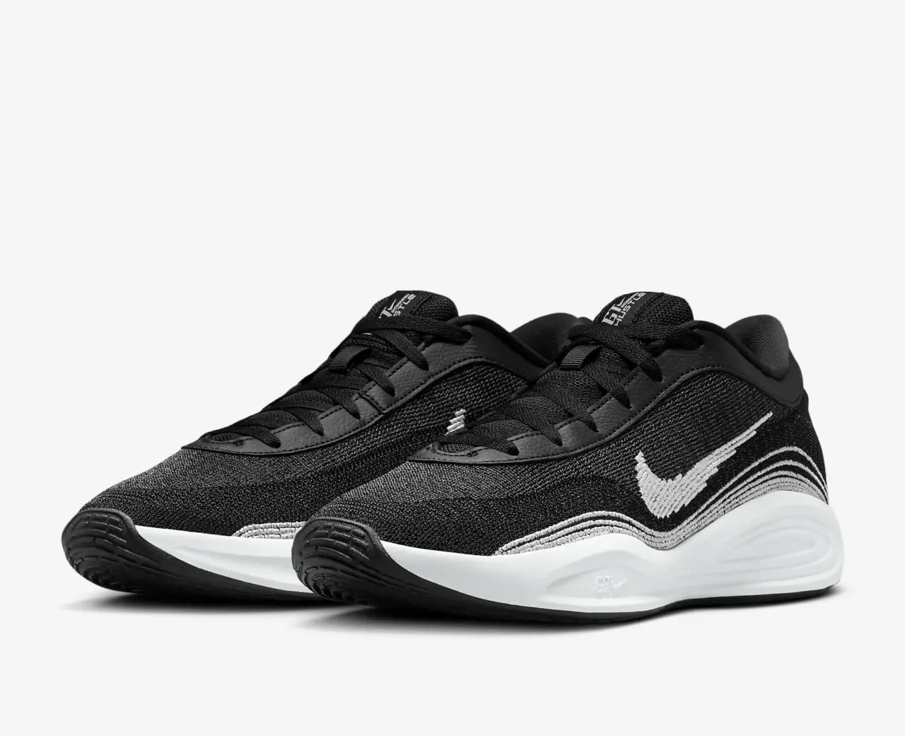 Giày Nike Air Zoom GT Hustle Academy EP 'Black White' FJ7808-003 — ảnh 4