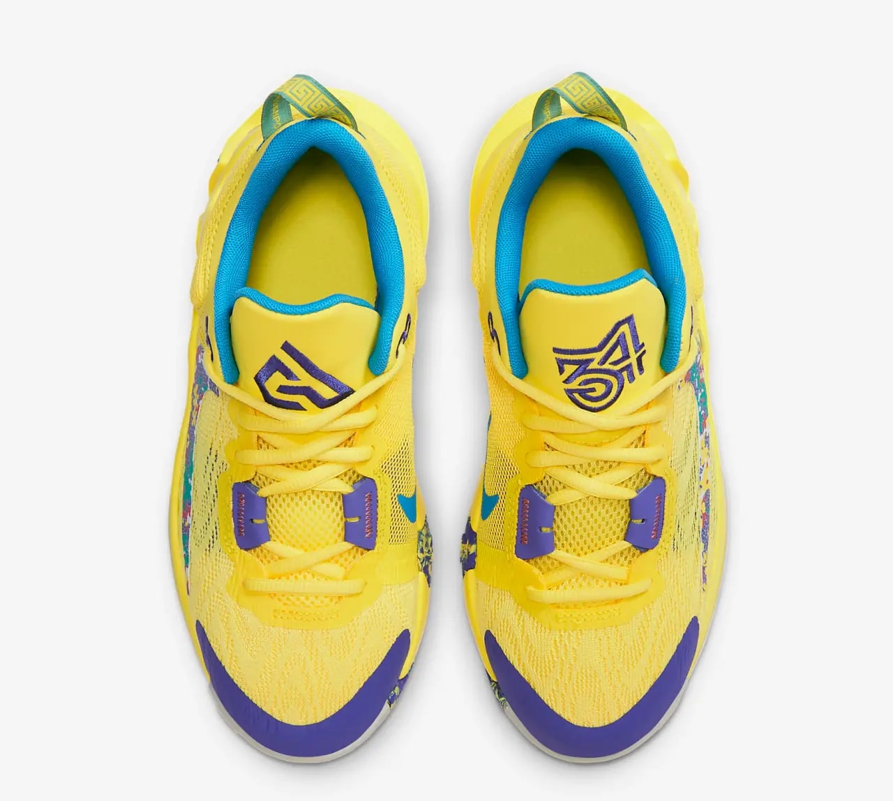 Giày Nike Giannis Immortality 2 GS 'Yellow Strike' DQ1943-700 — ảnh 5
