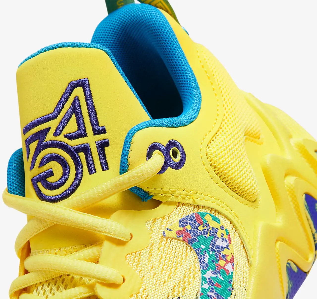 Giày Nike Giannis Immortality 2 GS 'Yellow Strike' DQ1943-700 — ảnh 2