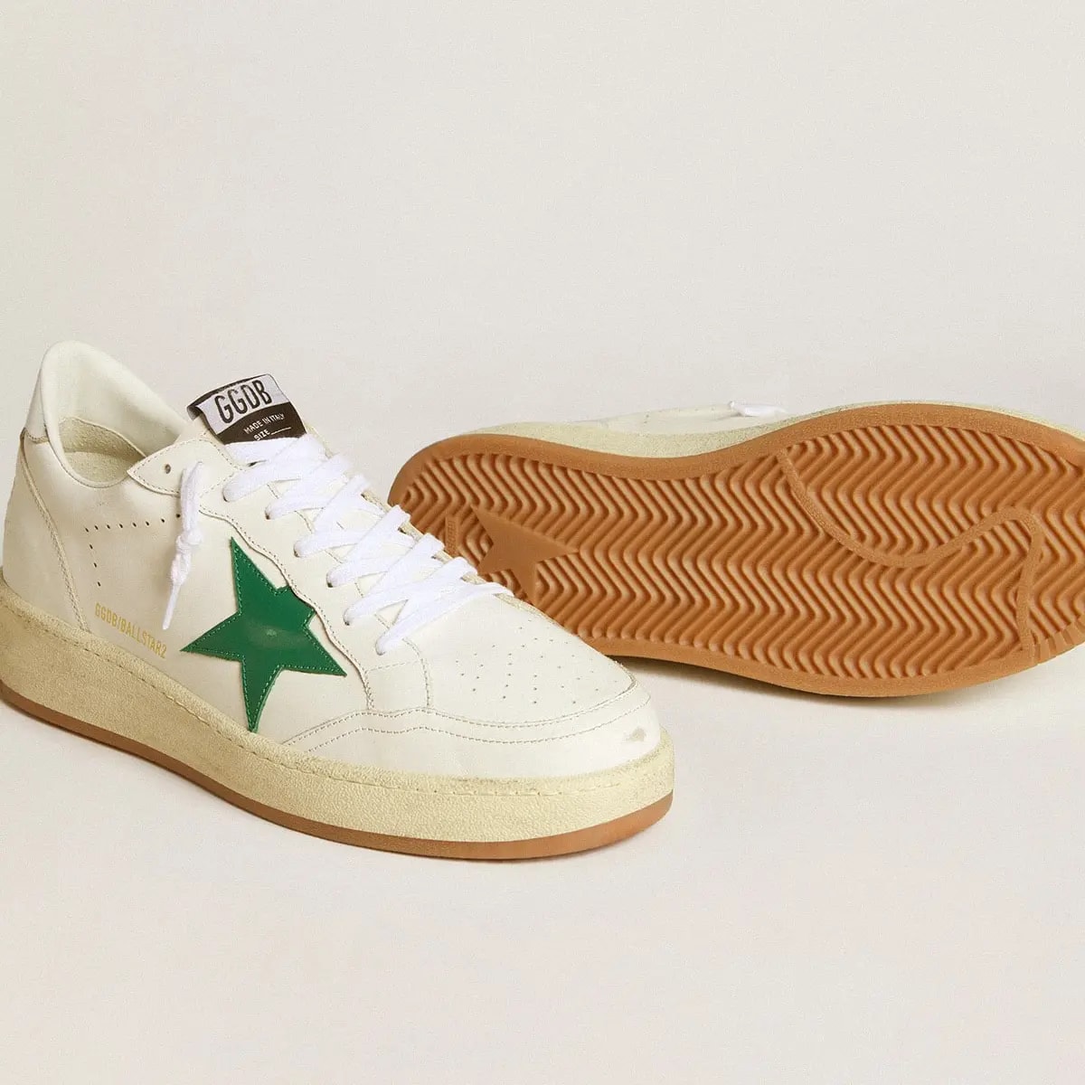 Giày Golden Goose Ball Star 2 'Beige' GMF00804-F006971-10630 — ảnh 3