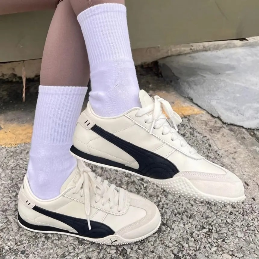 Giày Puma Bella UT 'White Black' 402186-01 — ảnh 4