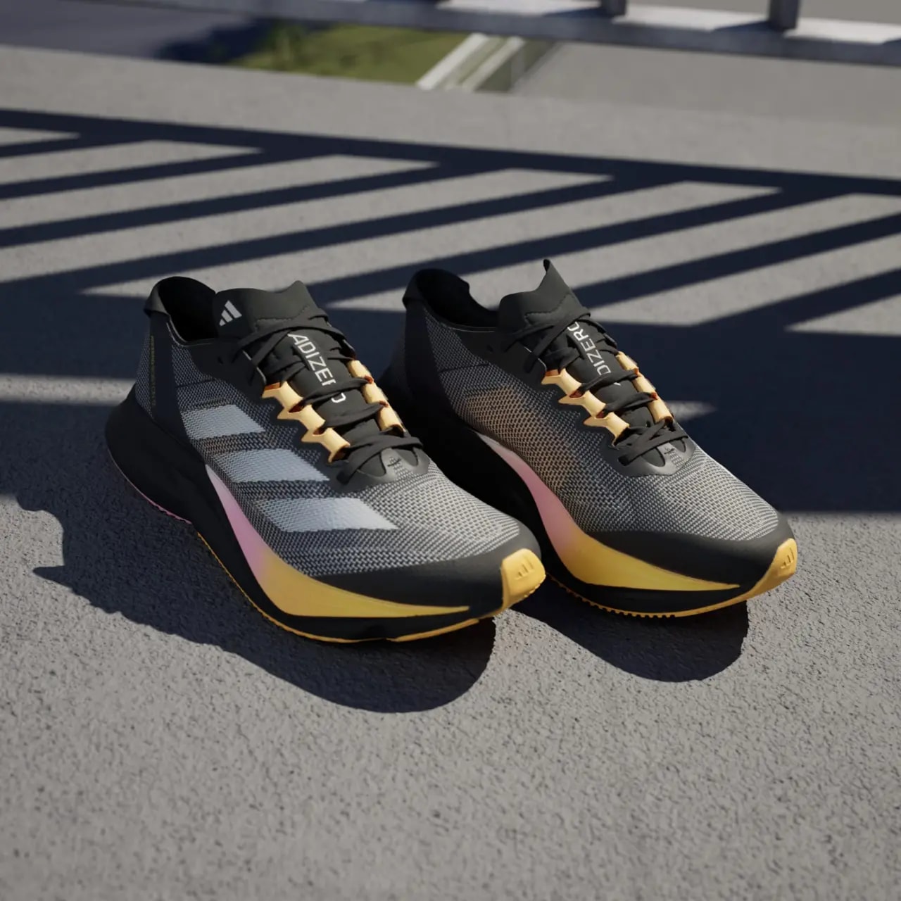 Giày Adidas Adizero Boston 12 'Core Black' IF9221 — ảnh 3