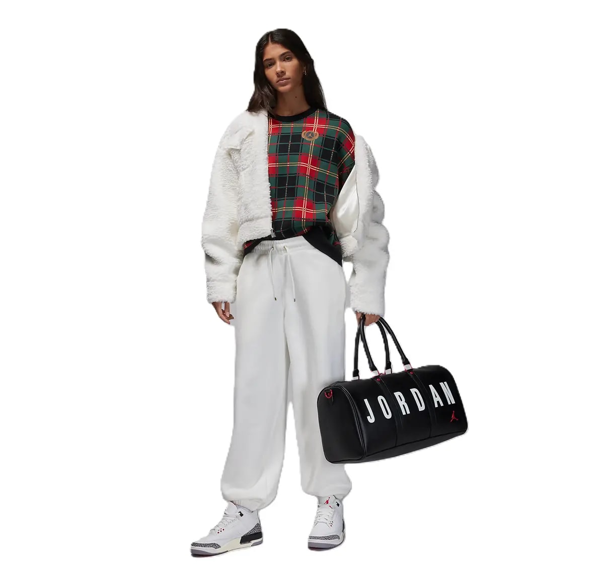 Túi Nike Jordan Jumpman Duffel Bag 'Black' HA6466-014 — ảnh 2