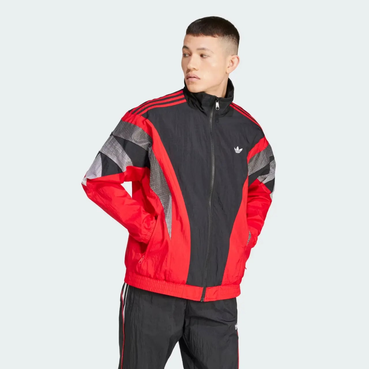 Áo Adidas Premium Track Top 'Red Black' IX7344 — ảnh 4