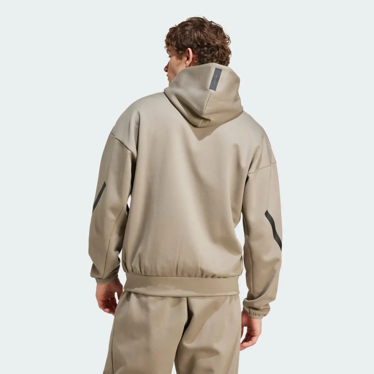 Áo Adidas ZNE Full Zip Hooded Track Jacket 'Brown' JD9600 — ảnh 3