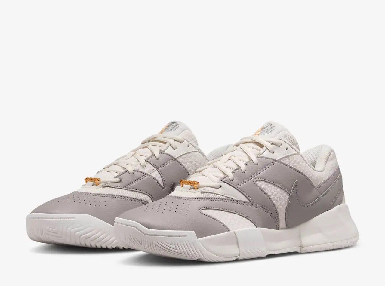 Giày NikeCourt Lite 4 Premium 'Phantom' FZ1220-001 — ảnh 2