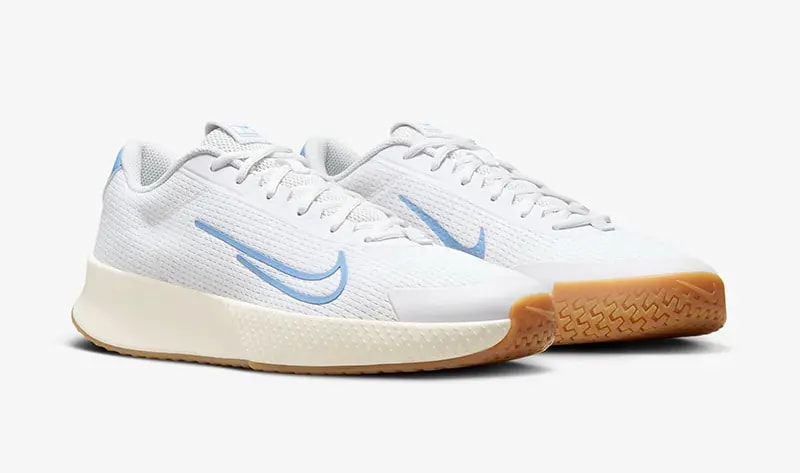 Giày Nike Court Vapor Lite 2 HC 'White Light Blue' DV2018-107 — ảnh 3