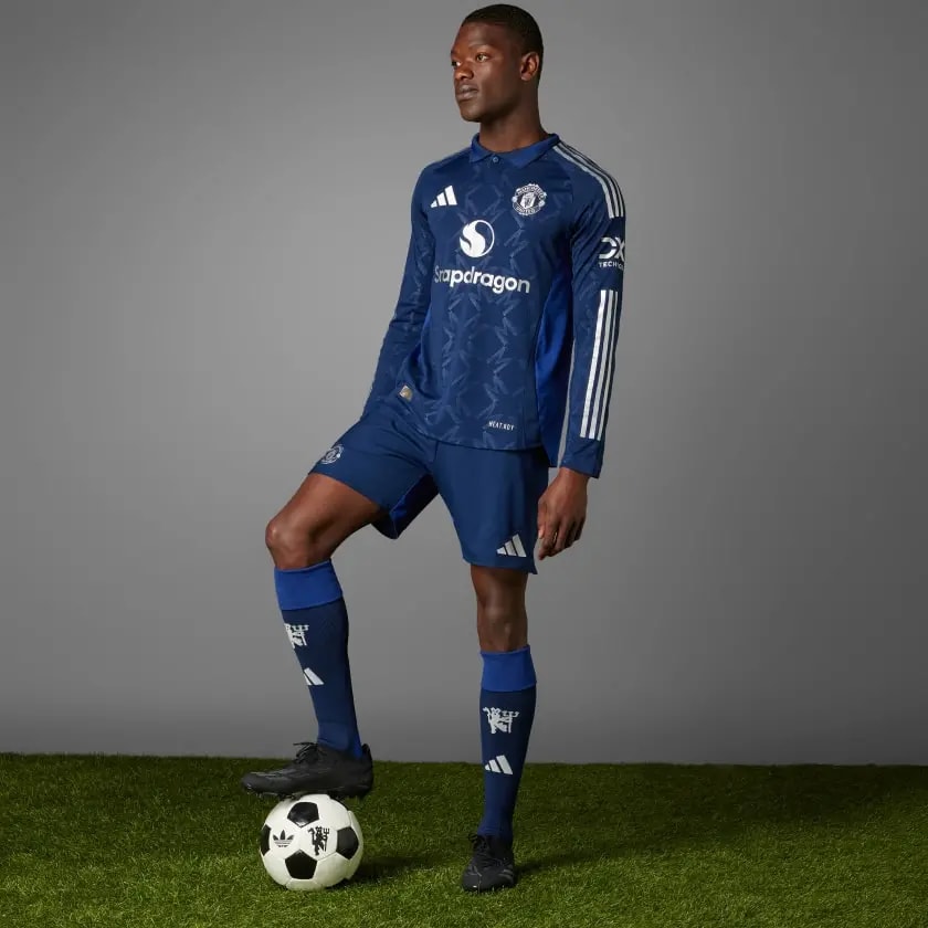 Áo Adidas Manchester United 24/25 Away Jersey 'Night Indigo' IT1982 — ảnh 2