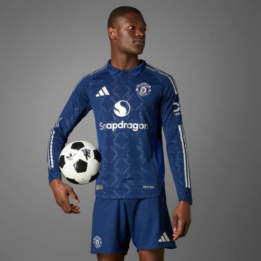 Áo Adidas Manchester United 24/25 Away Jersey 'Night Indigo' IT1982 — ảnh 3
