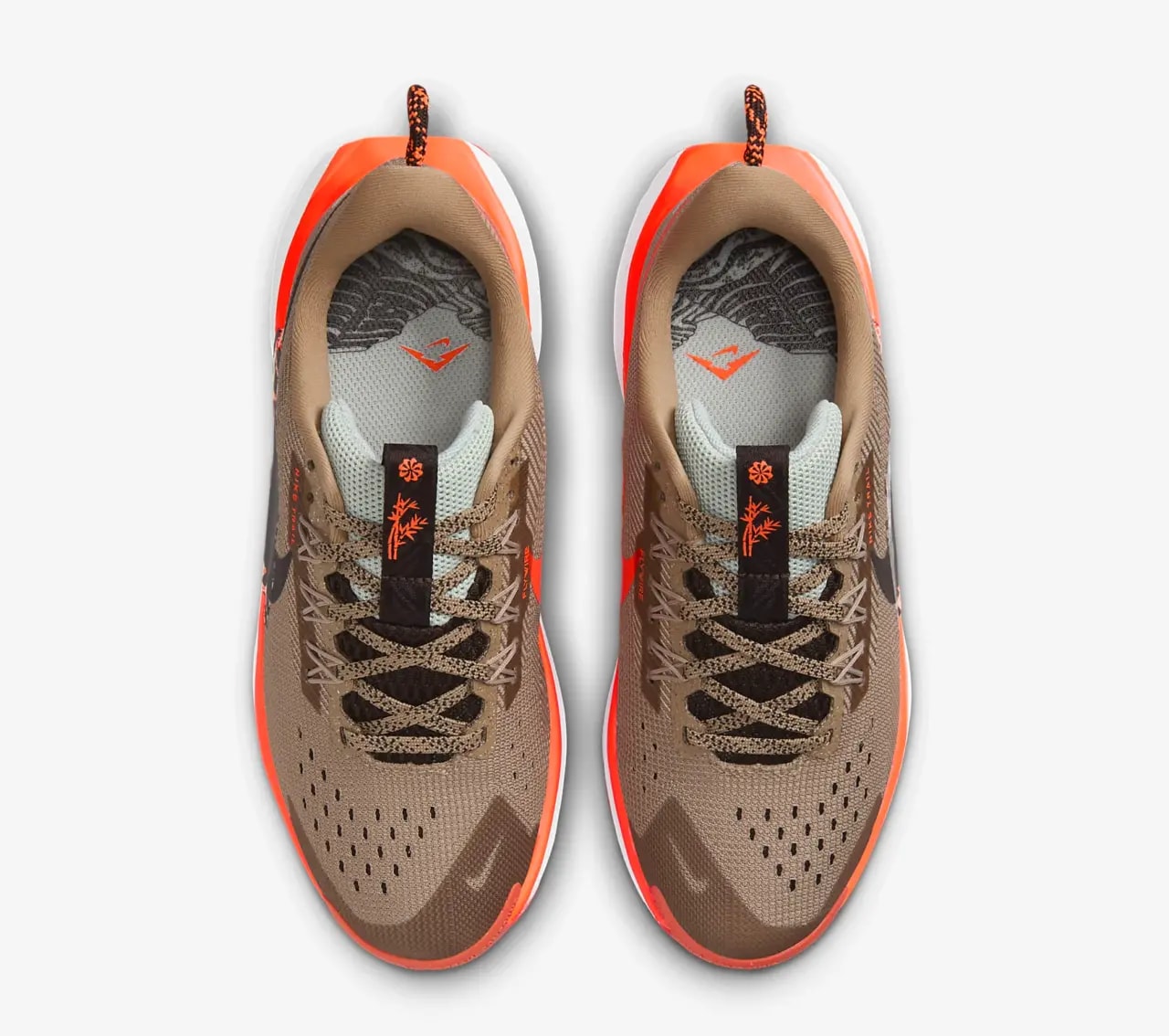 Giày Nike Pegasus Trail 5 GS 'Khaki Hyper Crimson' FV5638-200 — ảnh 5