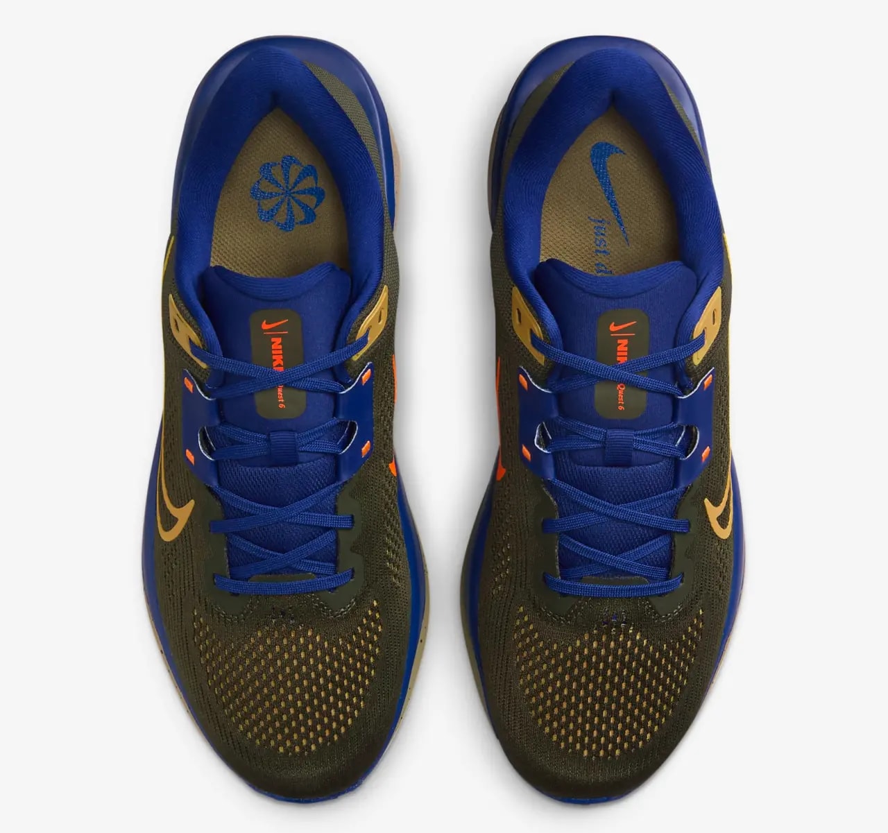 Giày Nike Quest 6 Road 'Cargo Khaki' HQ3223-325 — ảnh 5