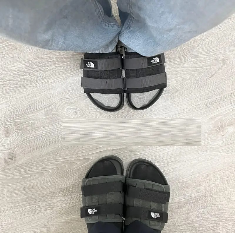 Dép The North Face Woven Slide 'Black' NS92Q22S — ảnh 3