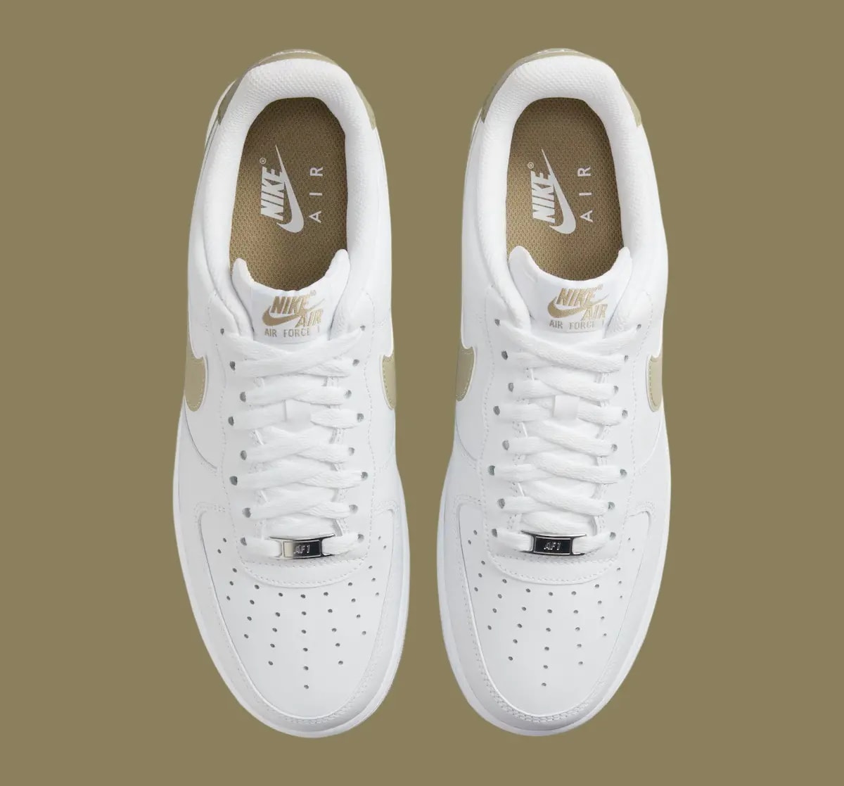 Giày Nike Air Force 1 Low '07 'White Neutral Olive' FJ4146-110 — ảnh 4
