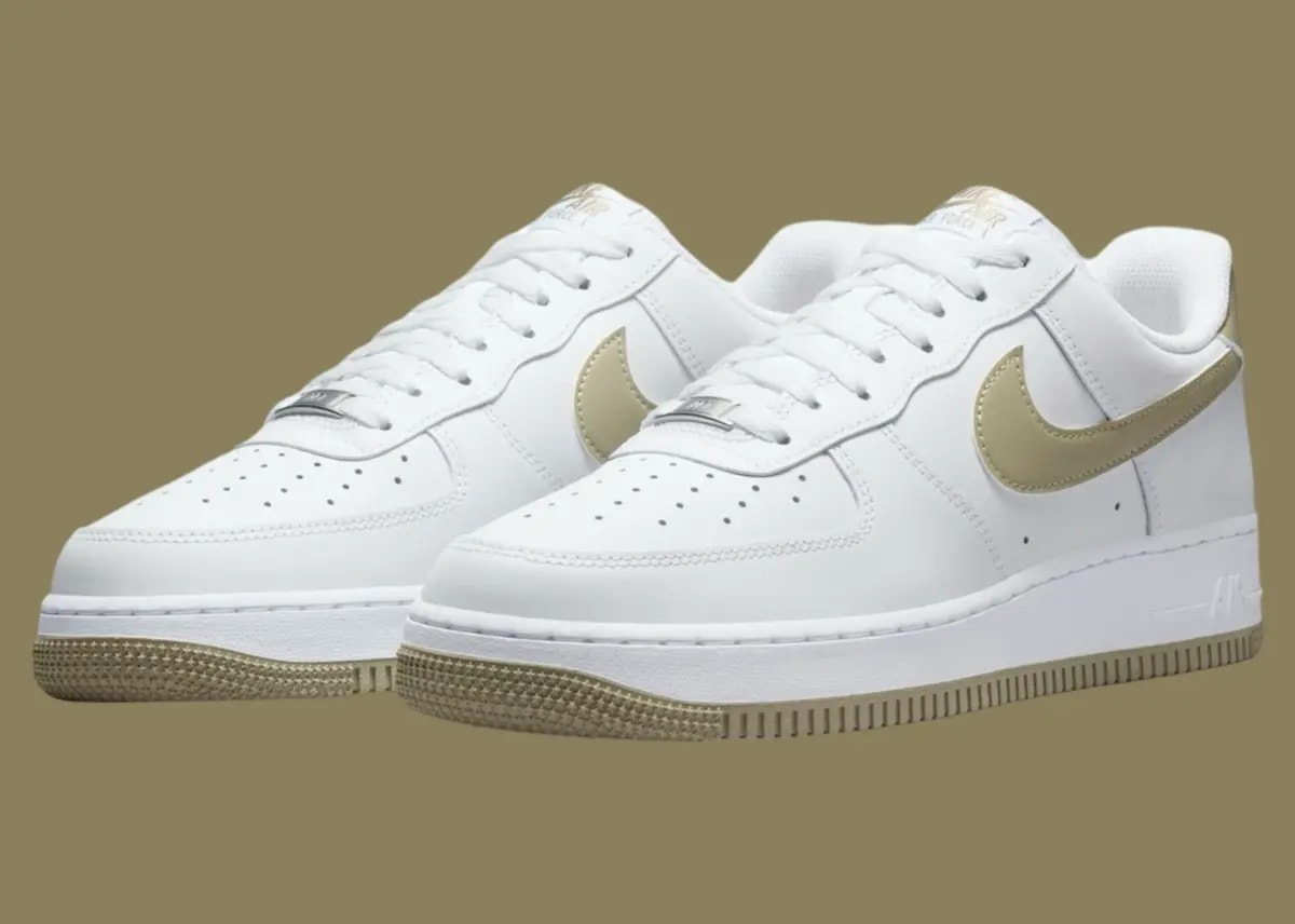 Giày Nike Air Force 1 Low '07 'White Neutral Olive' FJ4146-110 — ảnh 5