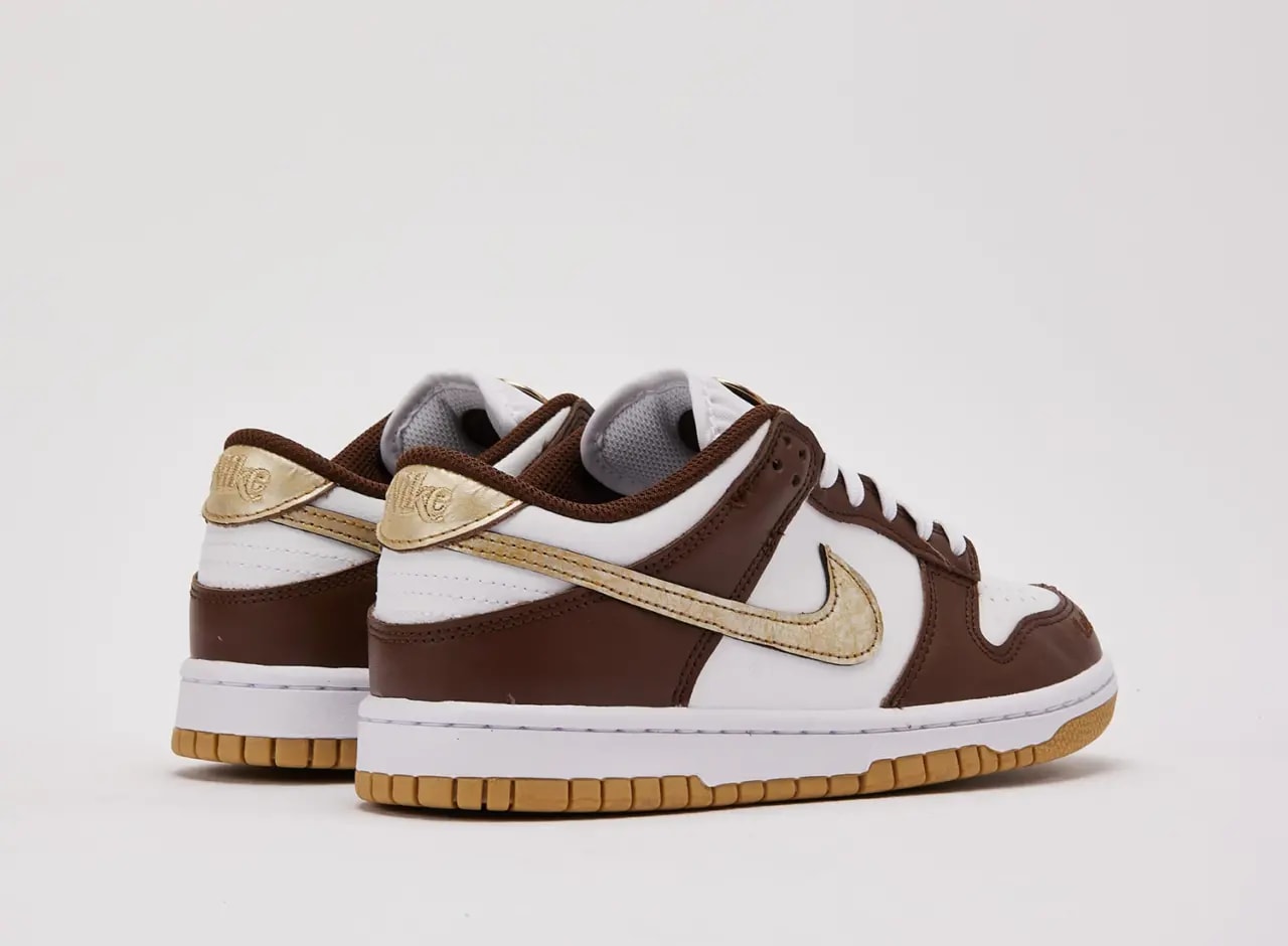 Giày Nike Dunk Low GS 'Cacao Wow Gold' HM3725-171 — ảnh 4