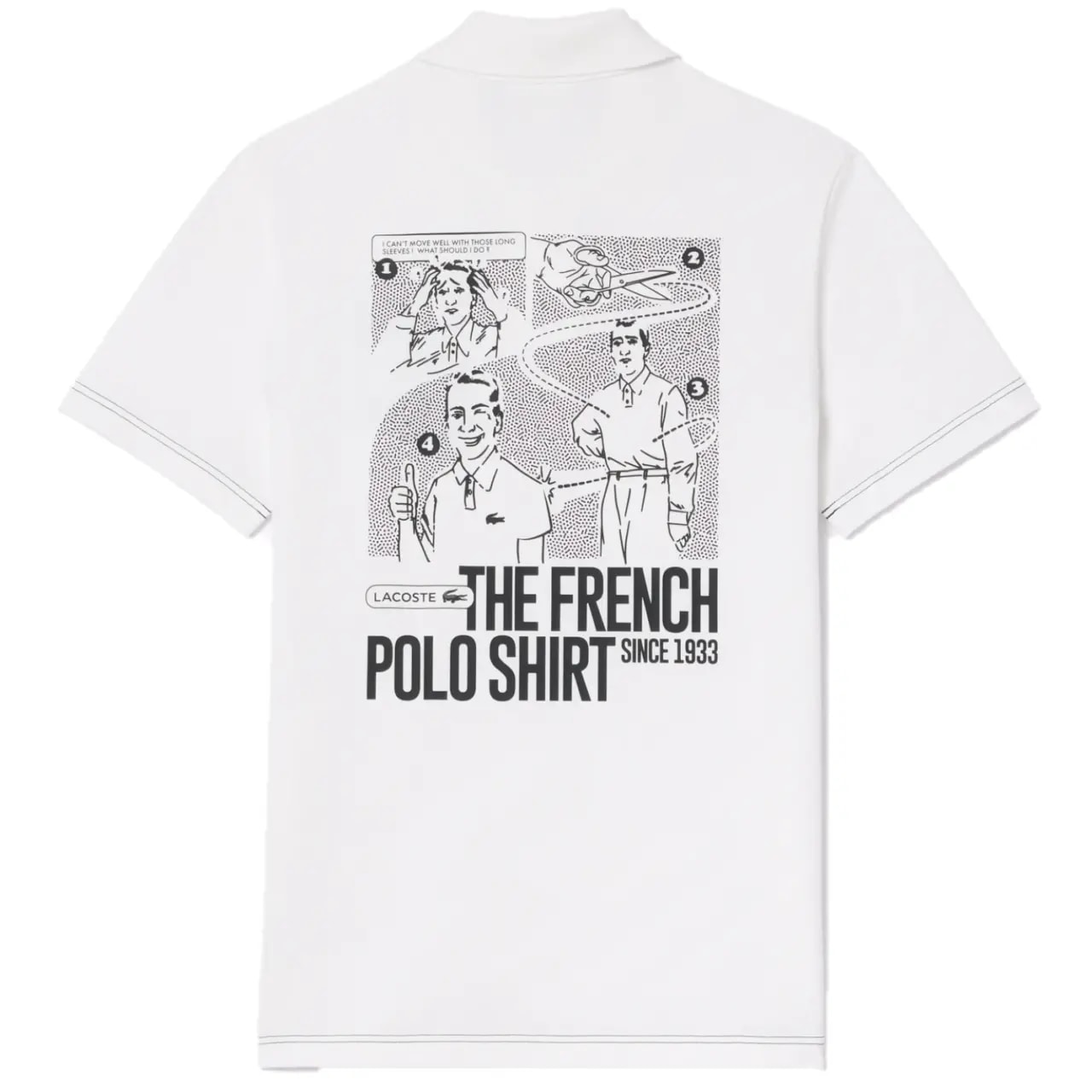 Áo Lacoste Nam Movement 'White' PH0798-10-001 — kich-thuoc: L