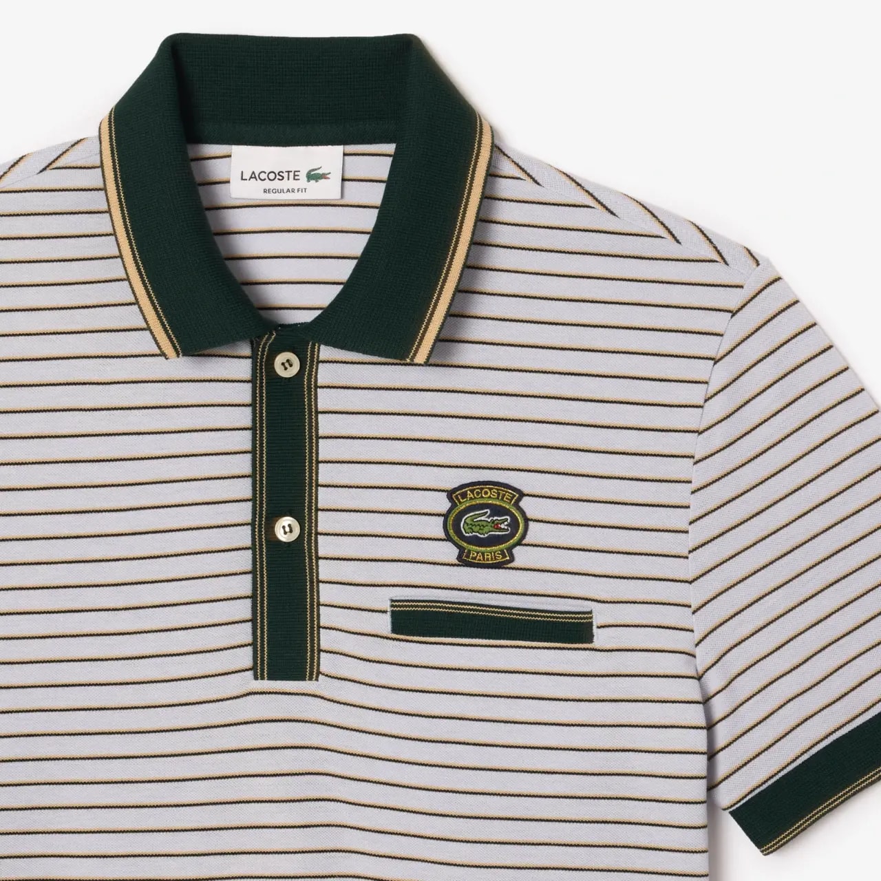 Áo Lacoste Striped Cotton 'Navy' PH1221-T69 — ảnh 2