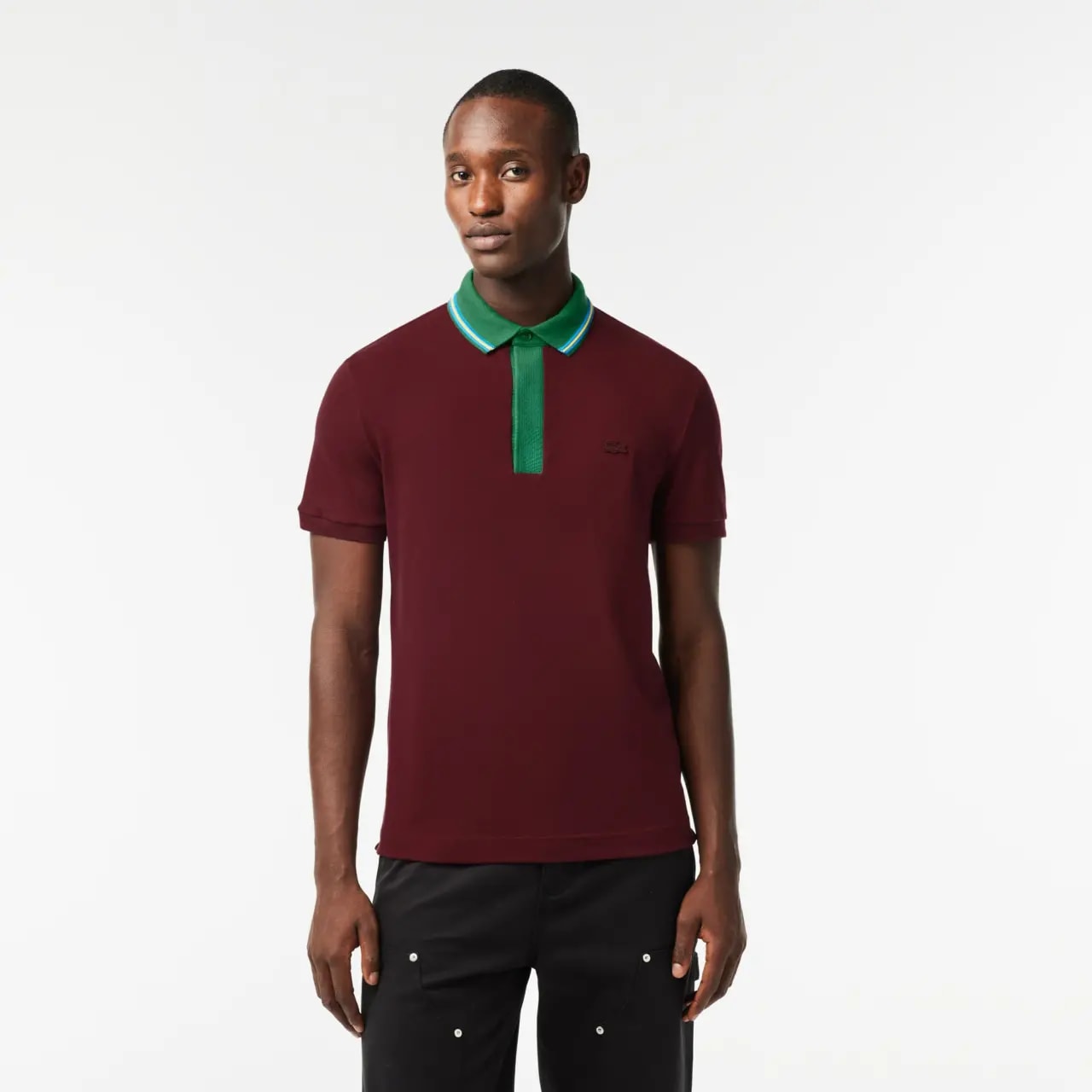 Áo Lacoste Polo Smart Paris 'Wine' PH6238-10-YUP — ảnh 3