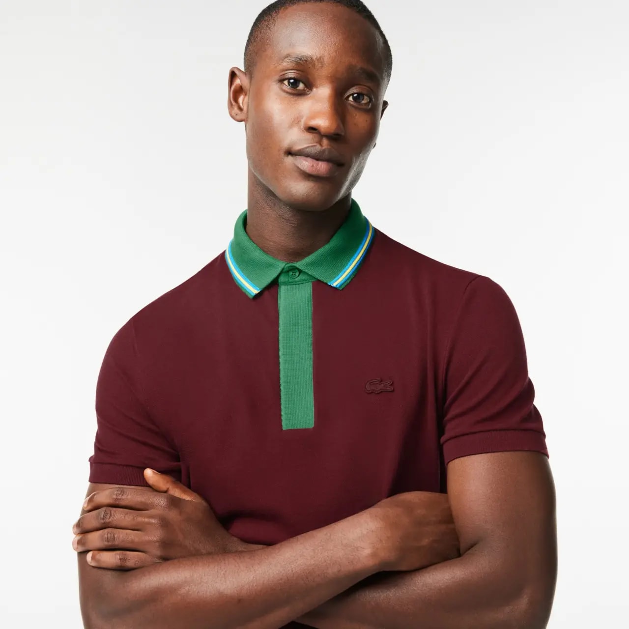 Áo Lacoste Polo Smart Paris 'Wine' PH6238-10-YUP — ảnh 2