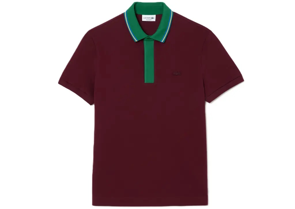 Áo Lacoste Polo Smart Paris 'Wine' PH6238-10-YUP — kich-thuoc: L