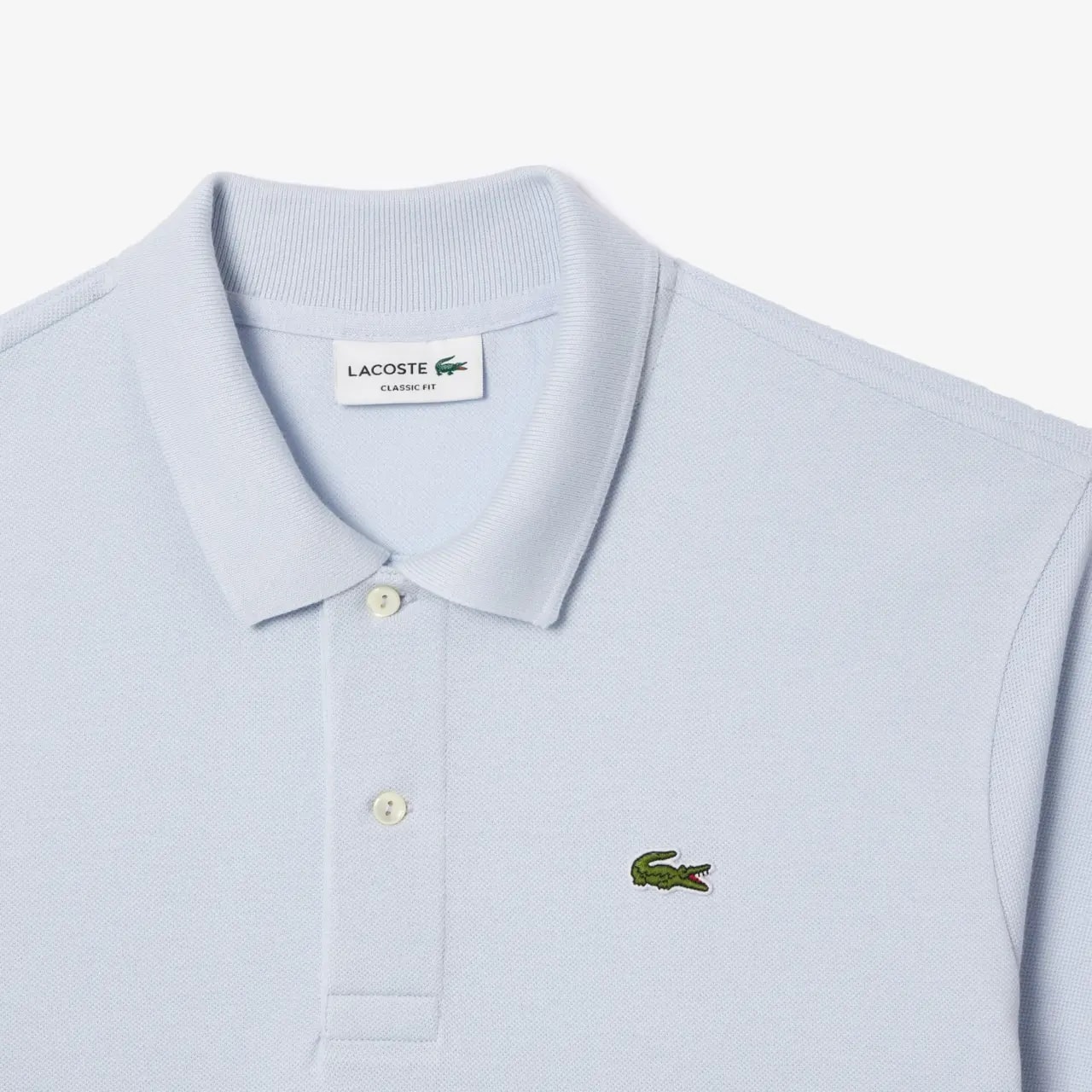 Áo Lacoste Classic Fit L.12.12 Petit Piqué 'Blue' PH7419-10-J2G — ảnh 3