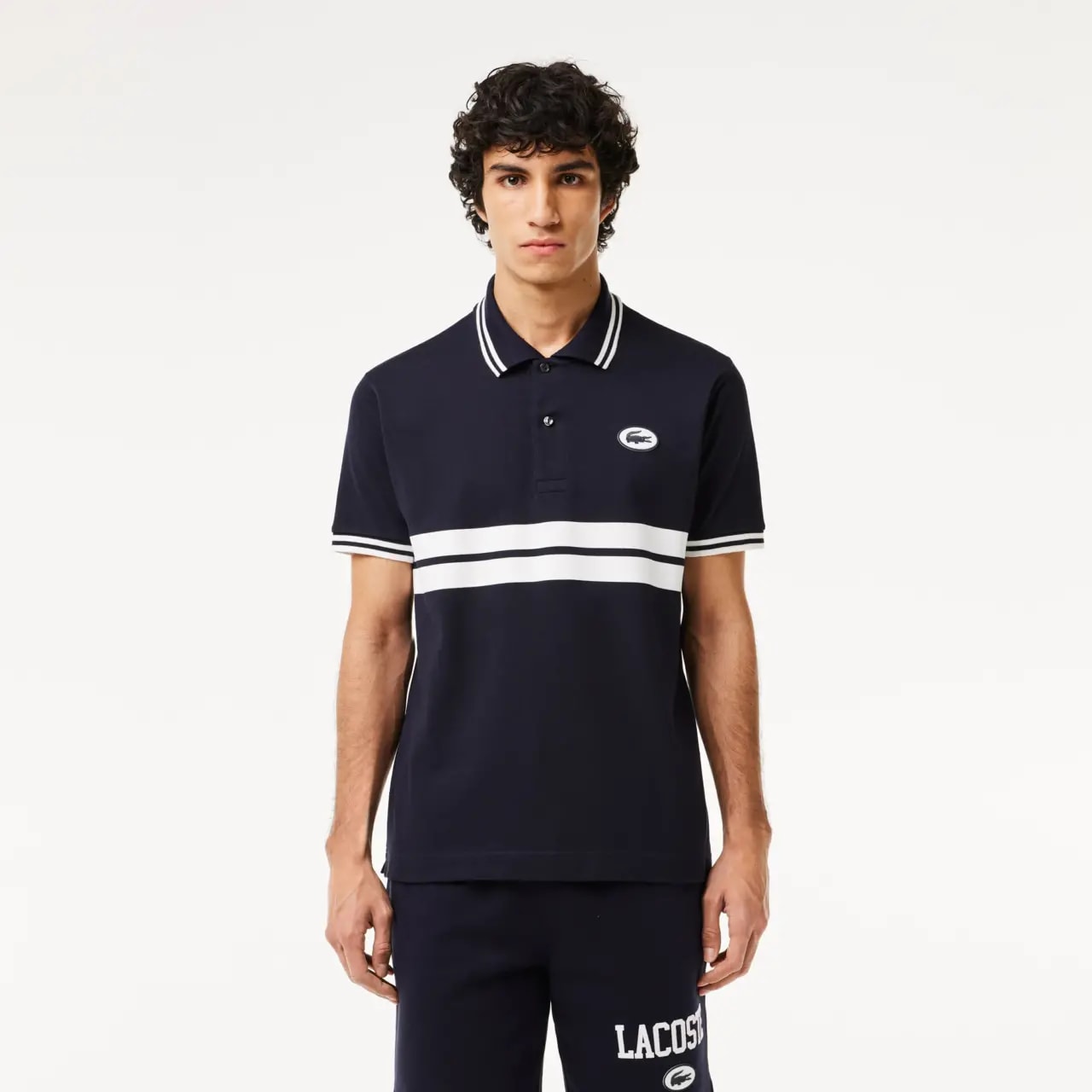 Áo Lacoste Classic Polo 'Navy' PH7447-51-G45 — ảnh 3
