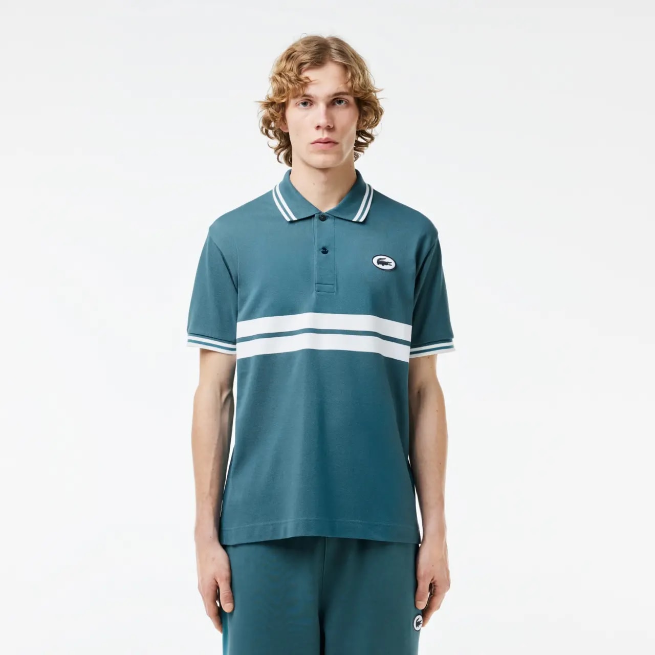 Áo Lacoste Polo Classic Style 'Blue' PH7447-10-IPM — ảnh 3