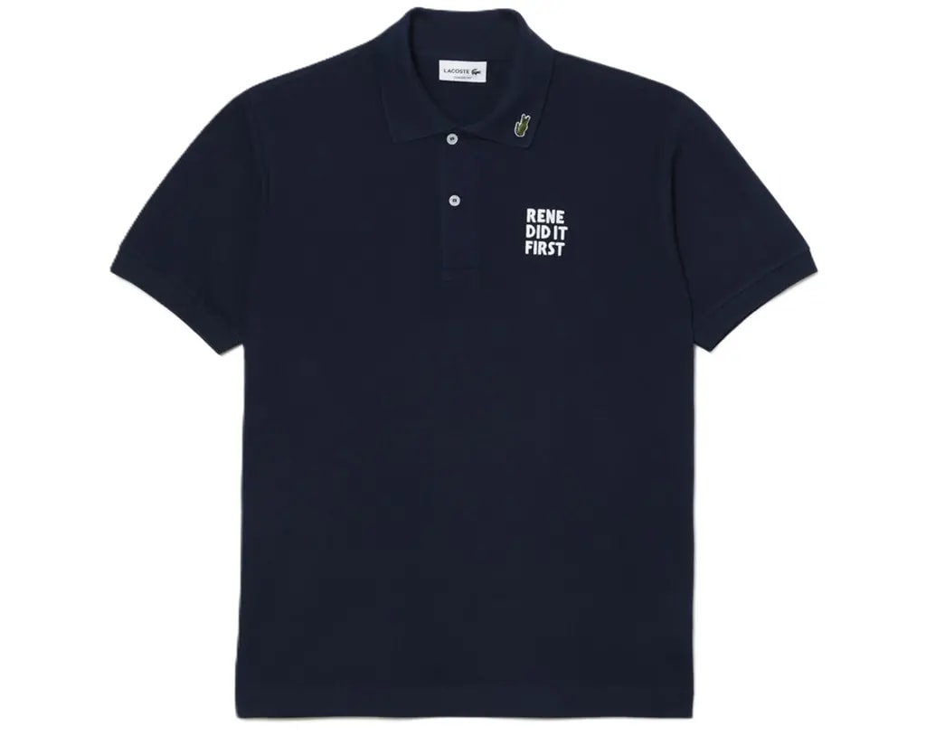 Áo Lacoste Rene Did It First 'Navy' PH8017-51-166 — kich-thuoc: L