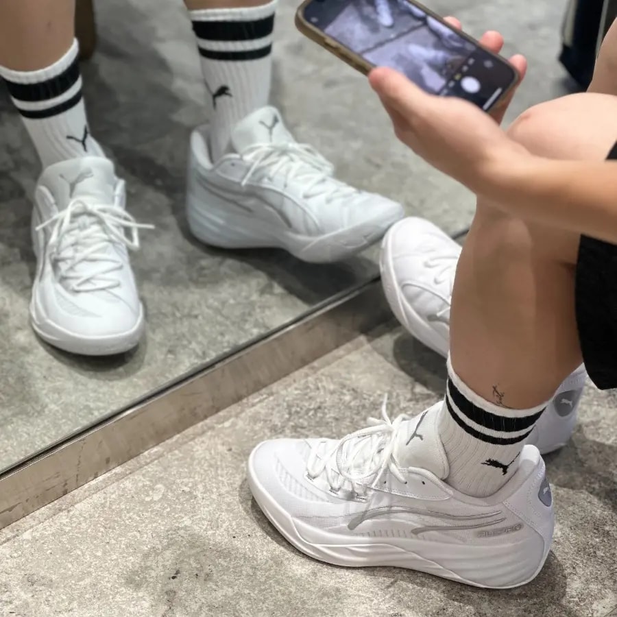 Giày Puma All-Pro Nitro 'White Silver' 311343-01 — ảnh 4