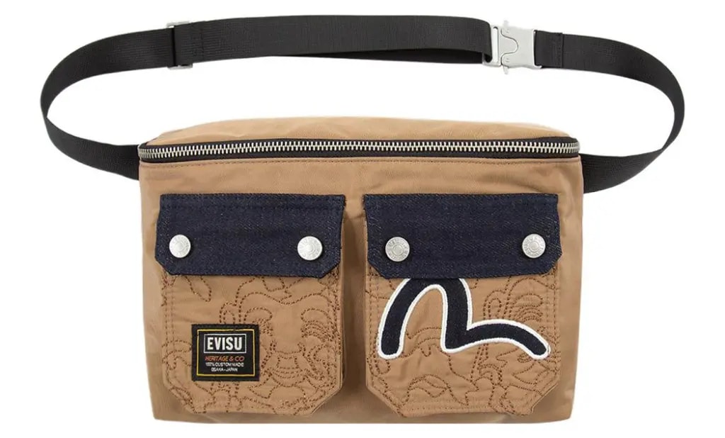 Túi Evisu Godhead Camouflage 'Cream' 2EAHTU2BG814XXPL