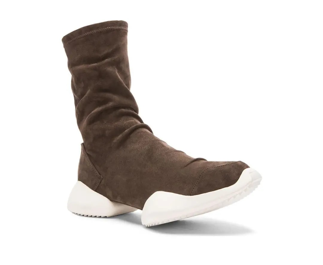 Giày Adidas Ankle Suede Vicious Sole x Rick Owens 'Brown' S78447 — ảnh 4