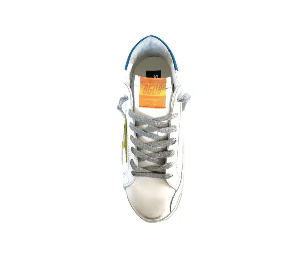 Giày Golden Goose Baskets Vintage 'White' G36MS590-U74 — ảnh 2