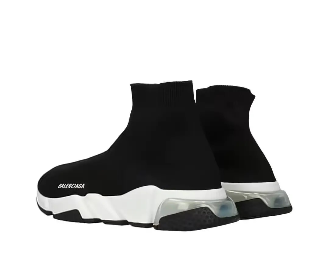 Giày Balenciaga Speed Trainers Clearsole 'Black' 607544W05GG1010 — ảnh 3