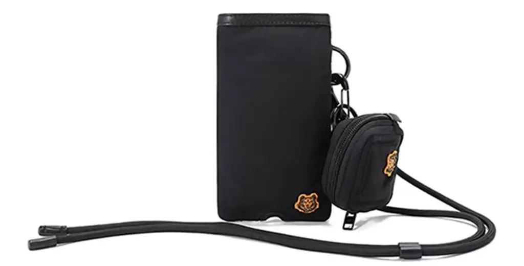 Ví Kenzo Tiger Crest Phone Holder 'Black' FB55PM408F24-99