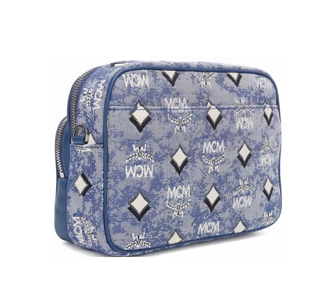 Túi MCM Aren in Vintage Jacquard 'Blue' MMRBATQ01LU001 — ảnh 2