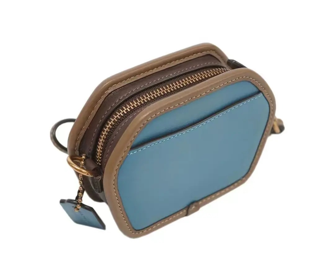 Túi Coach Geometric Coin Case 'Blue' 306-B4PVX — ảnh 2