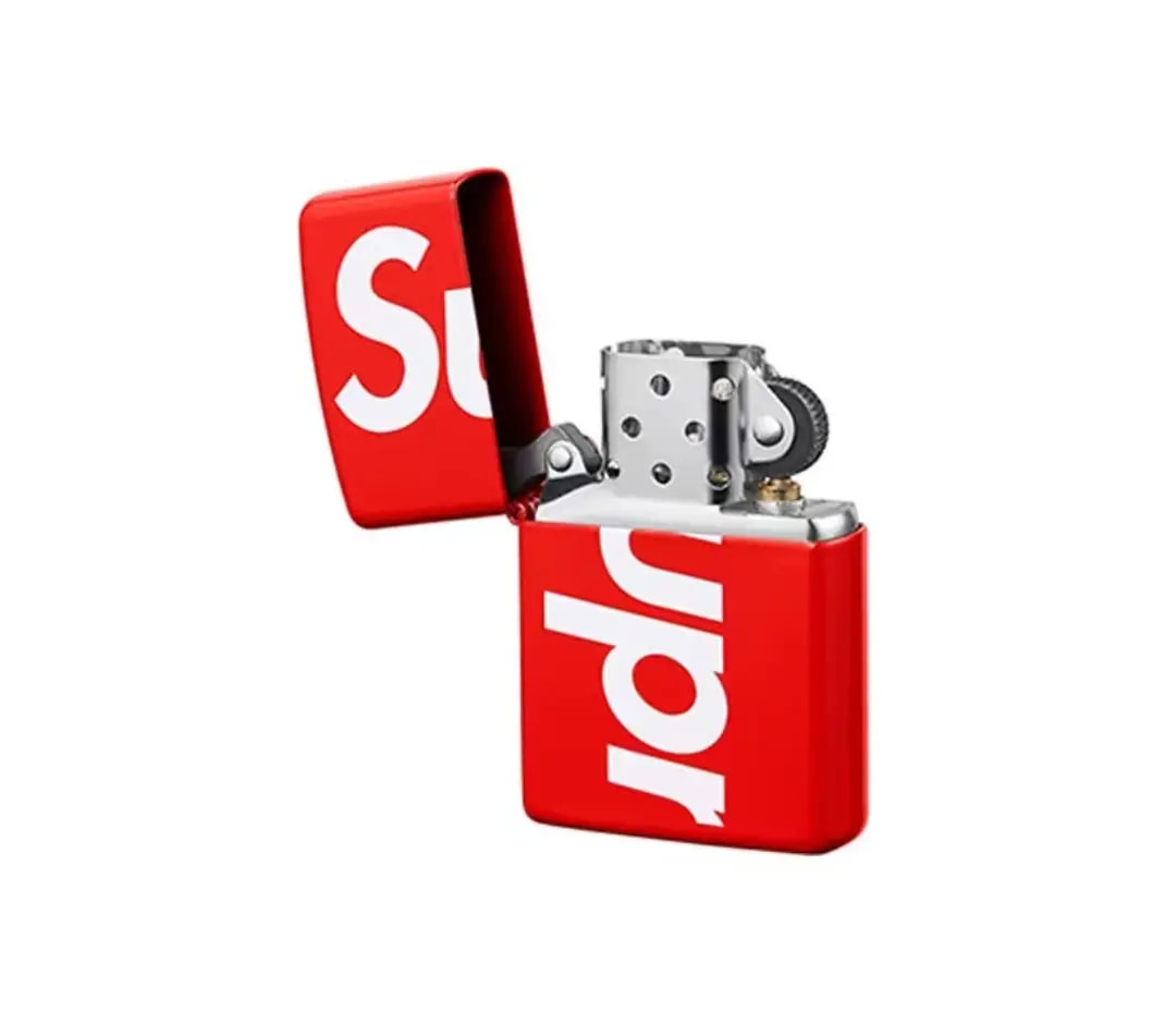 Bật Lửa Supreme x Zippo 'Red White' SUP-SS18-370 — ảnh 3