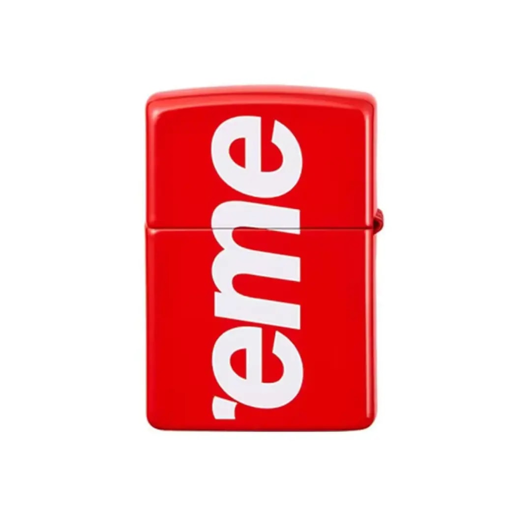 Bật Lửa Supreme x Zippo 'Red White' SUP-SS18-370 — ảnh 2