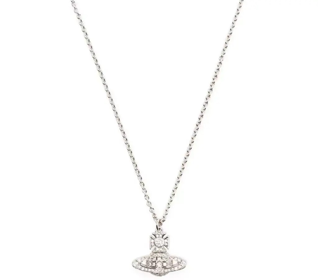 Dây Chuyền Vivienne Westwood Carmela Cubic 'Silver' 630203BH-02P102