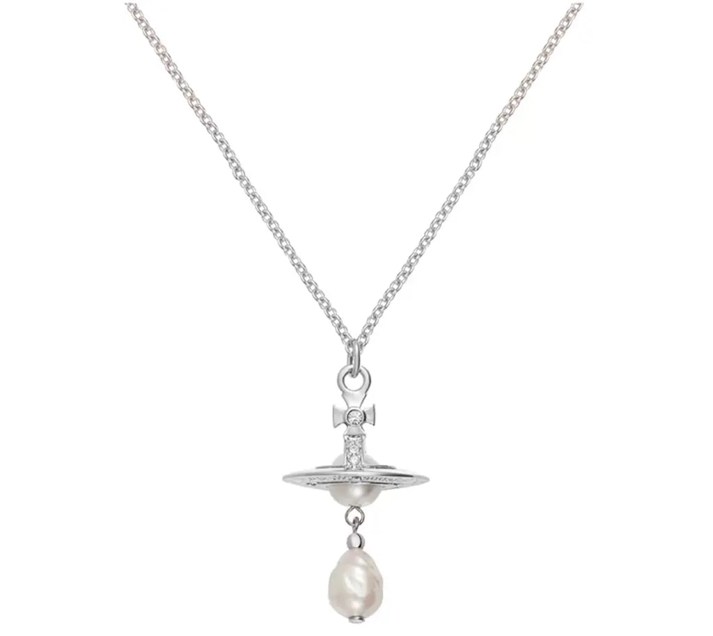 Dây Chuyền Vivienne Westwood Necklace 'Silver' 6302039302P226P226