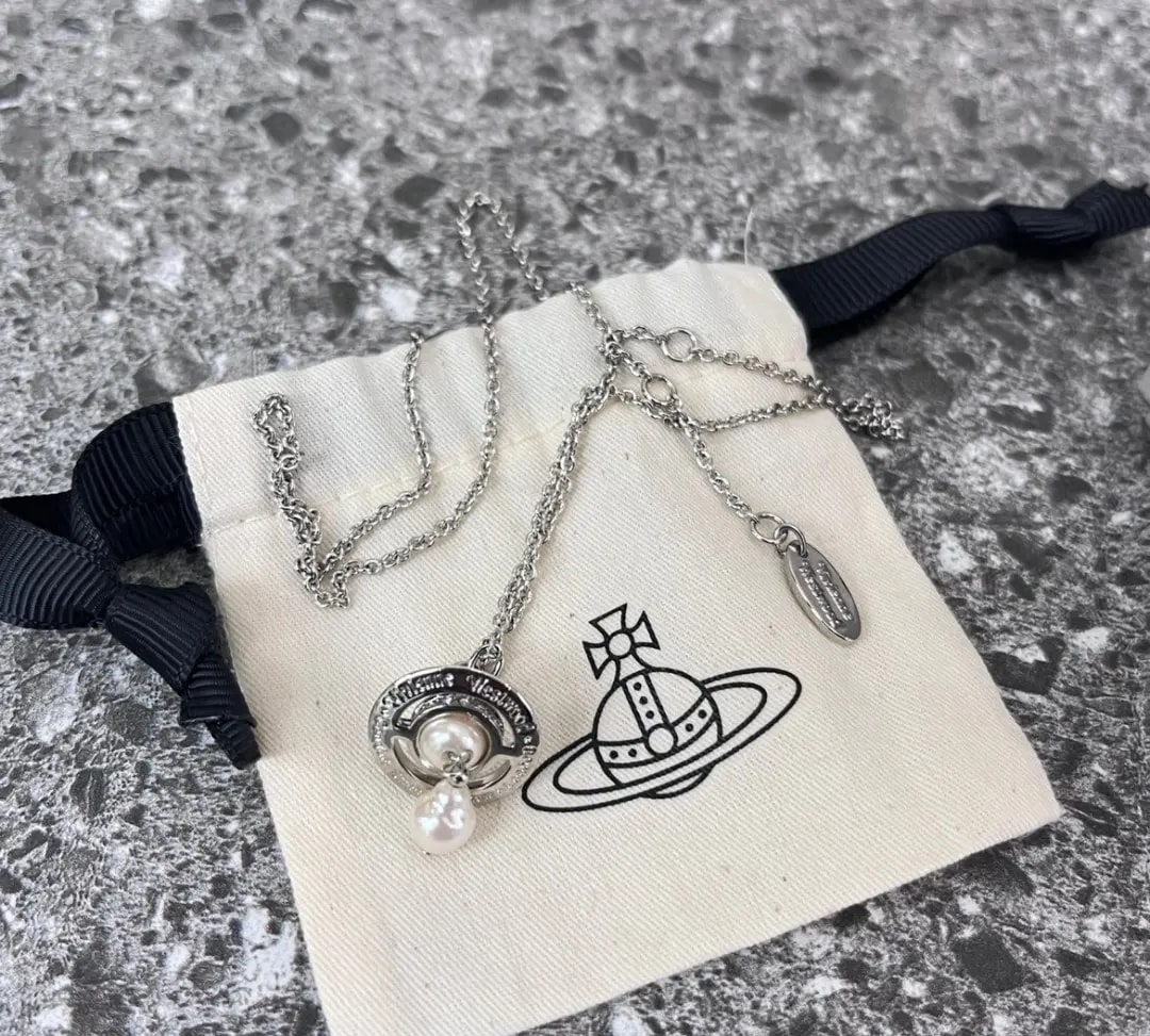 Dây Chuyền Vivienne Westwood Necklace 'Silver' 6302039302P226P226 — ảnh 3