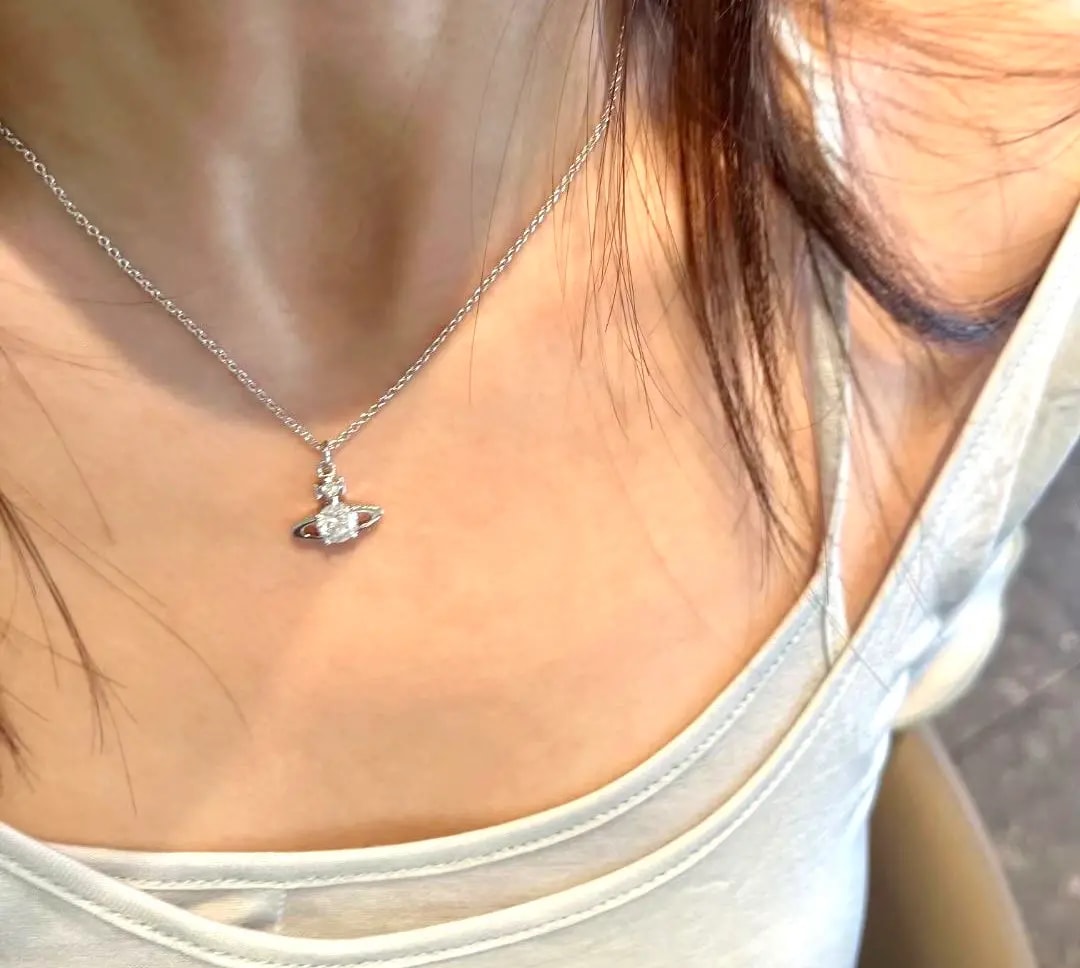 Vòng Cổ Vivienne Westwood Reina 'Silver' 6302009502P102P102 — ảnh 2