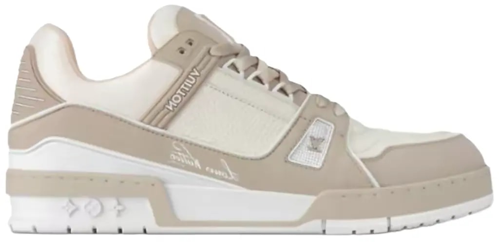 Giày Louis Vuitton Trainer Sneaker 'Beige' 1ADHF6 — kich-thuoc: 37-5