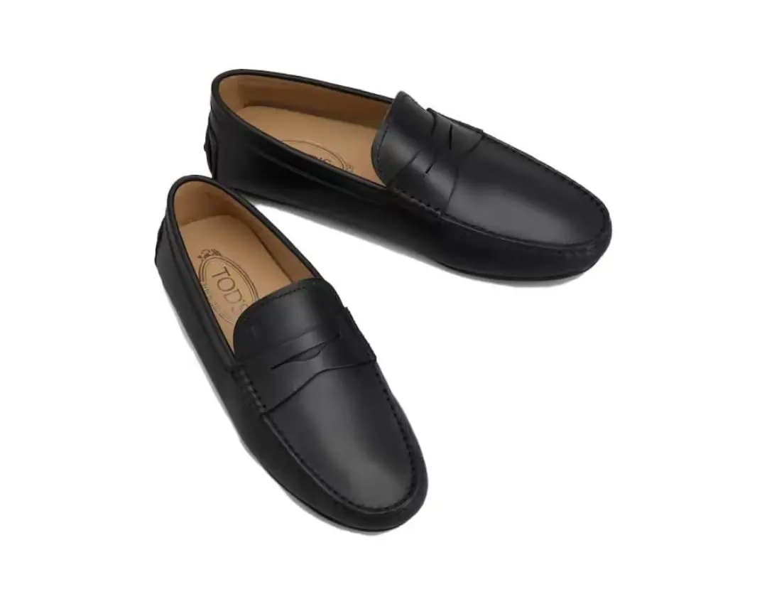Giày Tods City Komino Leather 'Black' XXM42C00640D90B999 — ảnh 3