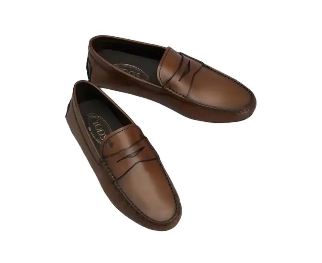 Giày Tods City Gomino Leather 'Brown' XXM42C00640D9CS801 — ảnh 3