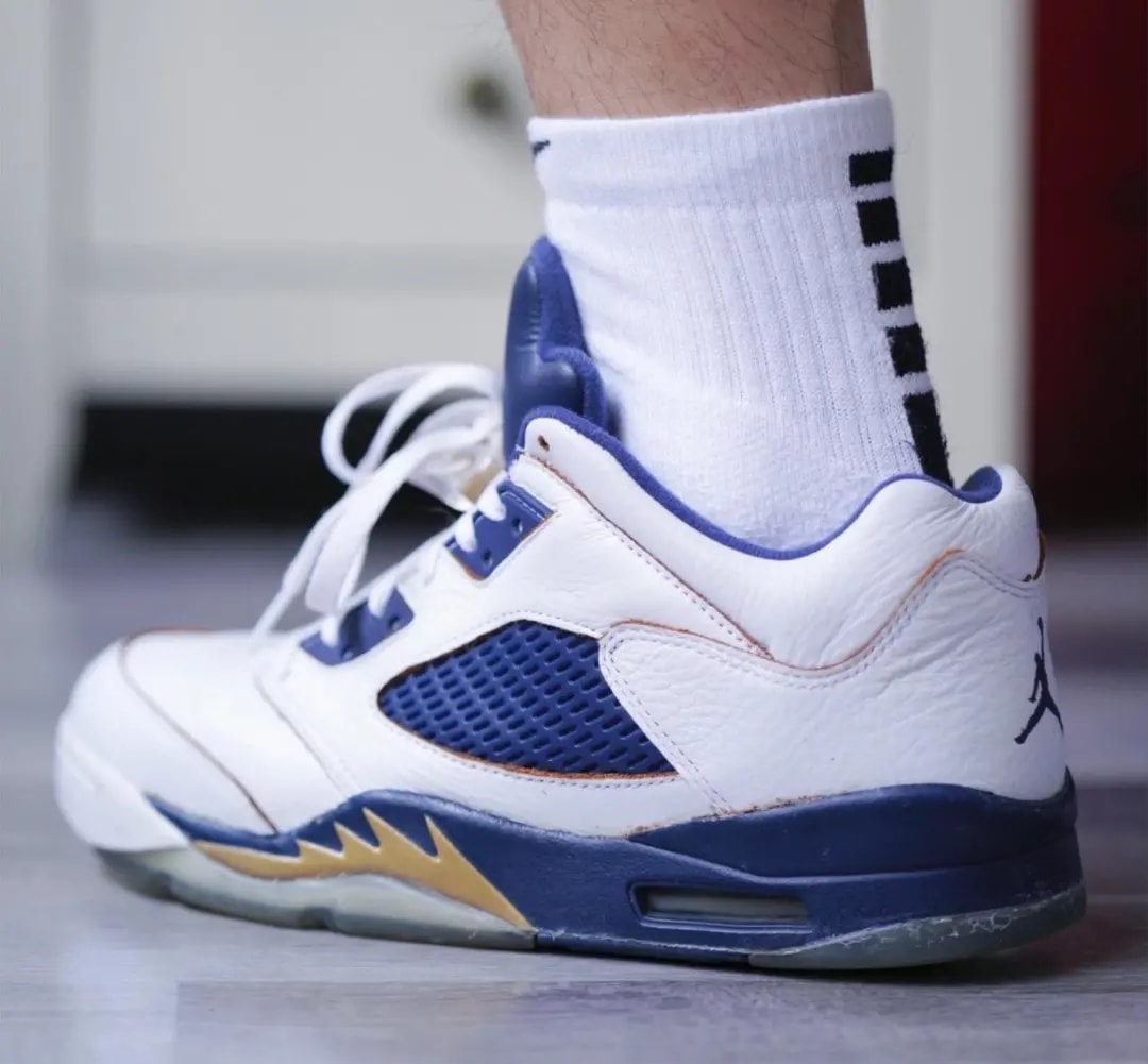 Giày Nike Air Jordan 5 Retro Low 'Dunk From Above' 819171-135 — ảnh 2