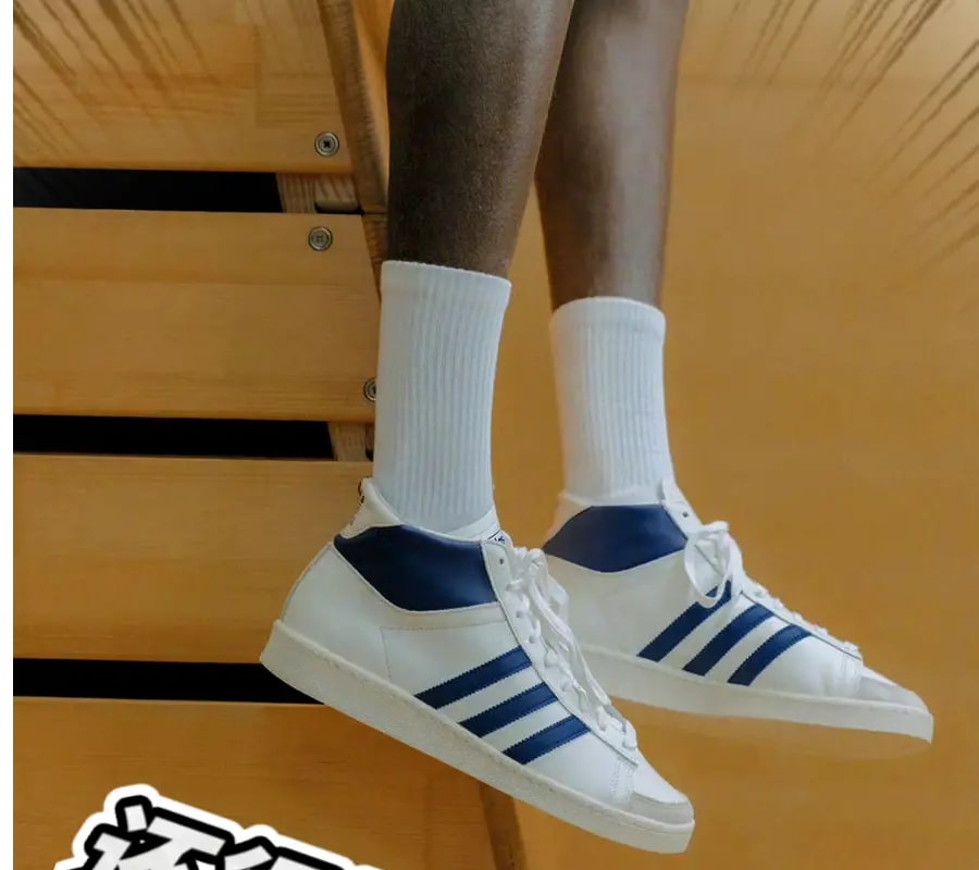 Giày Adidas Jabbar Low 'Off White Collegiate Royal' JI0150 — ảnh 3