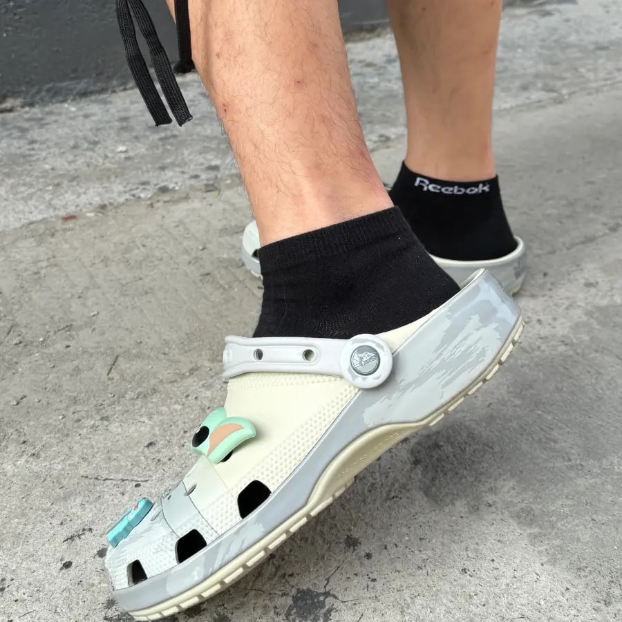 Dép Crocs Star Wars Grogu 'Cream' 209482-2Y2 — ảnh 5
