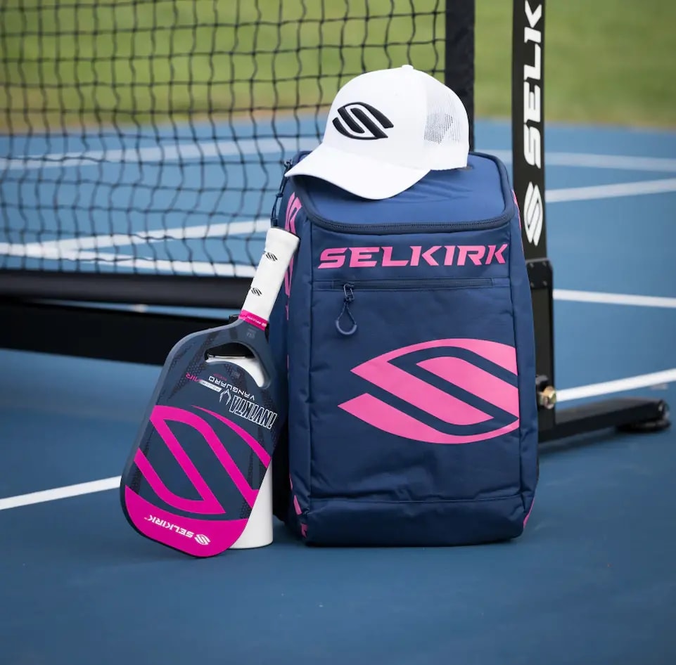 Vợt Pickleball Selkirk VANGUARD Power Air 'Pink Blue' — ảnh 3